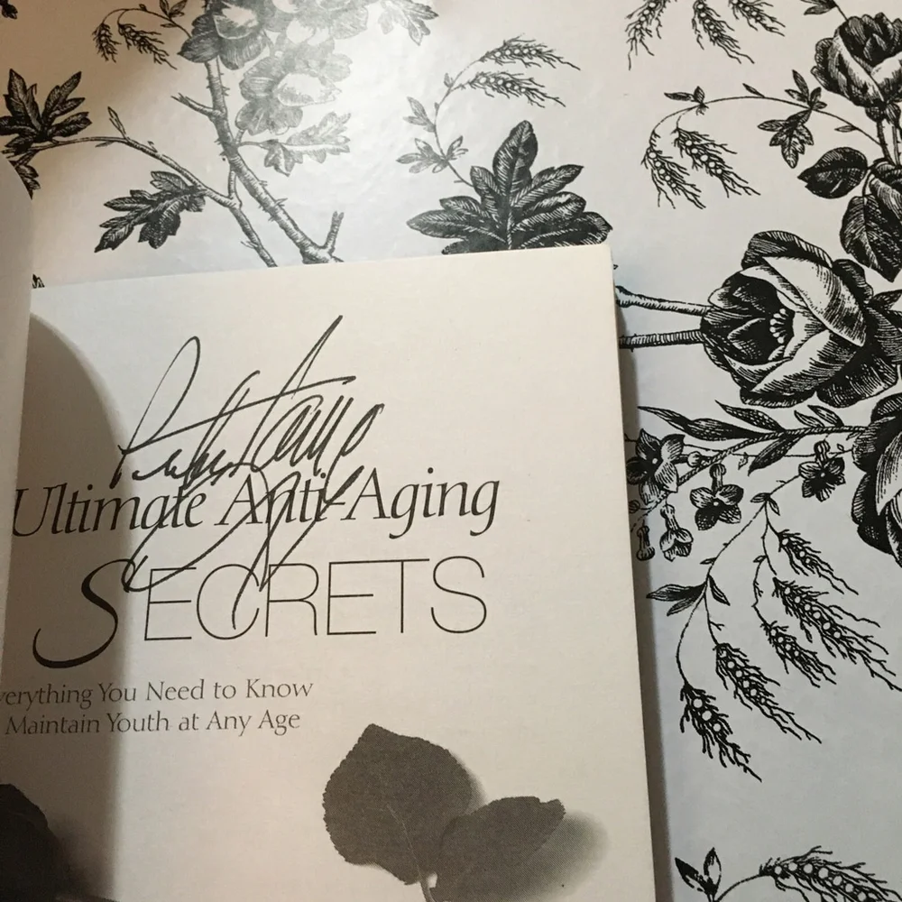 Peter Lamas Signed Book Bundle All 4 Rare Beauty Anti Aging 2003 Trade Paperback
